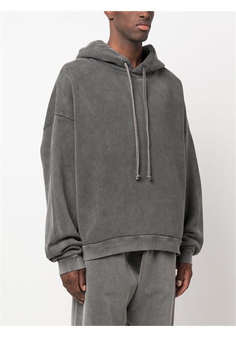 felpa con cappuccio unisex nera ACNE STUDIOS | CI0138BM0